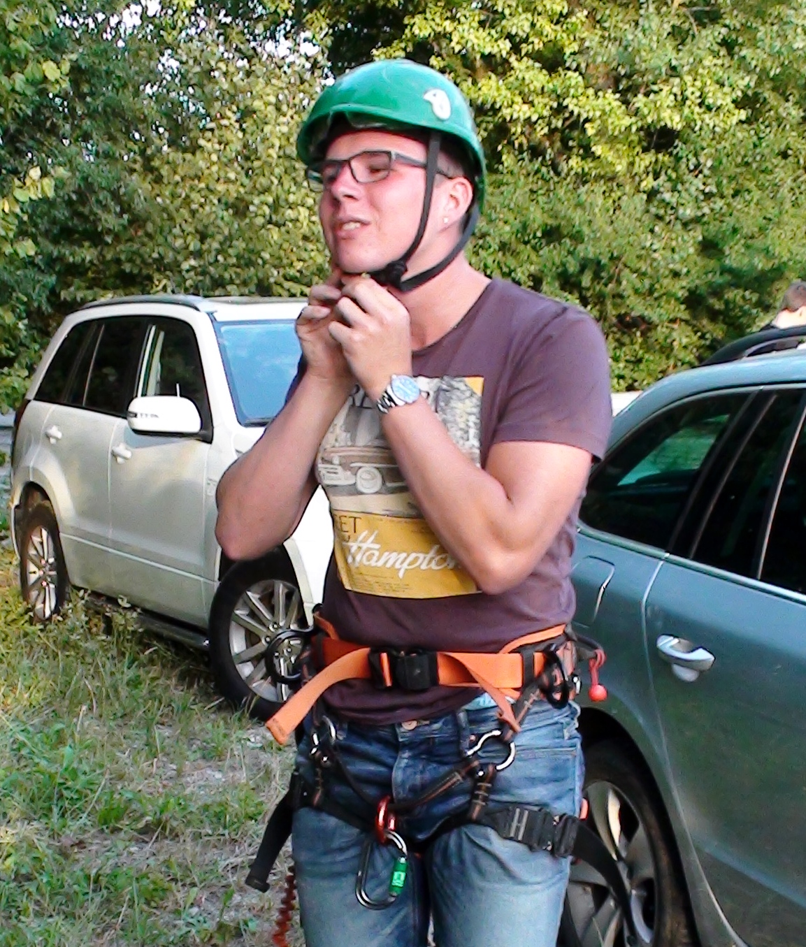 Abschluss Schneider Baumklettern